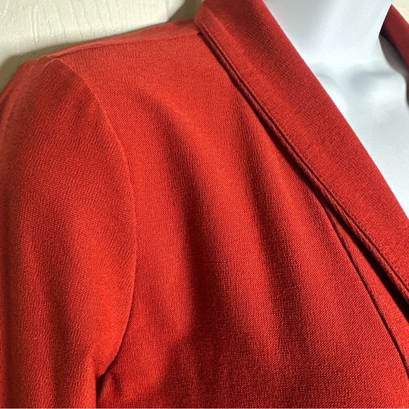 Eileen Fisher XXS Stretch Pockets Long Open Blazer Semi Structured Oversized - Picture 8 of 14